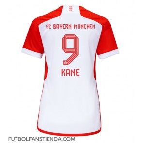 Bayern Munich Harry Kane #9 Primera Equipación Mujer 2023-24 Manga Corta